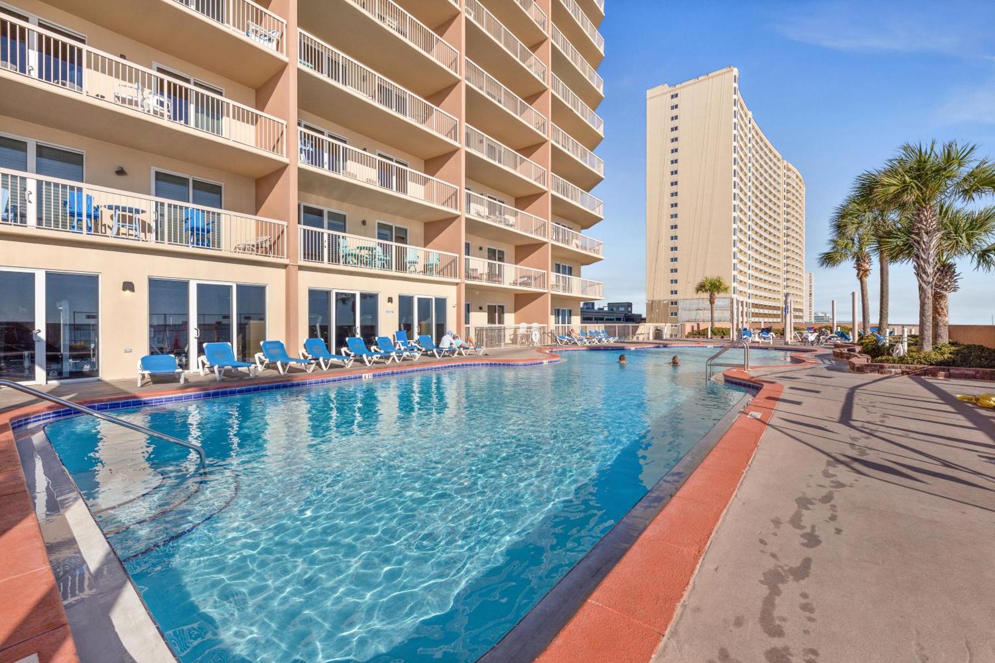 Gulf Front Master Br In Sunrise Beach With Amazing Views! Sleeps 7! Panama City Beach Exterior foto