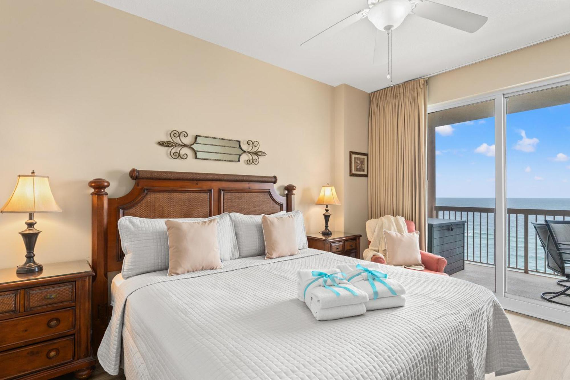 Gulf Front Master Br In Sunrise Beach With Amazing Views! Sleeps 7! Panama City Beach Exterior foto