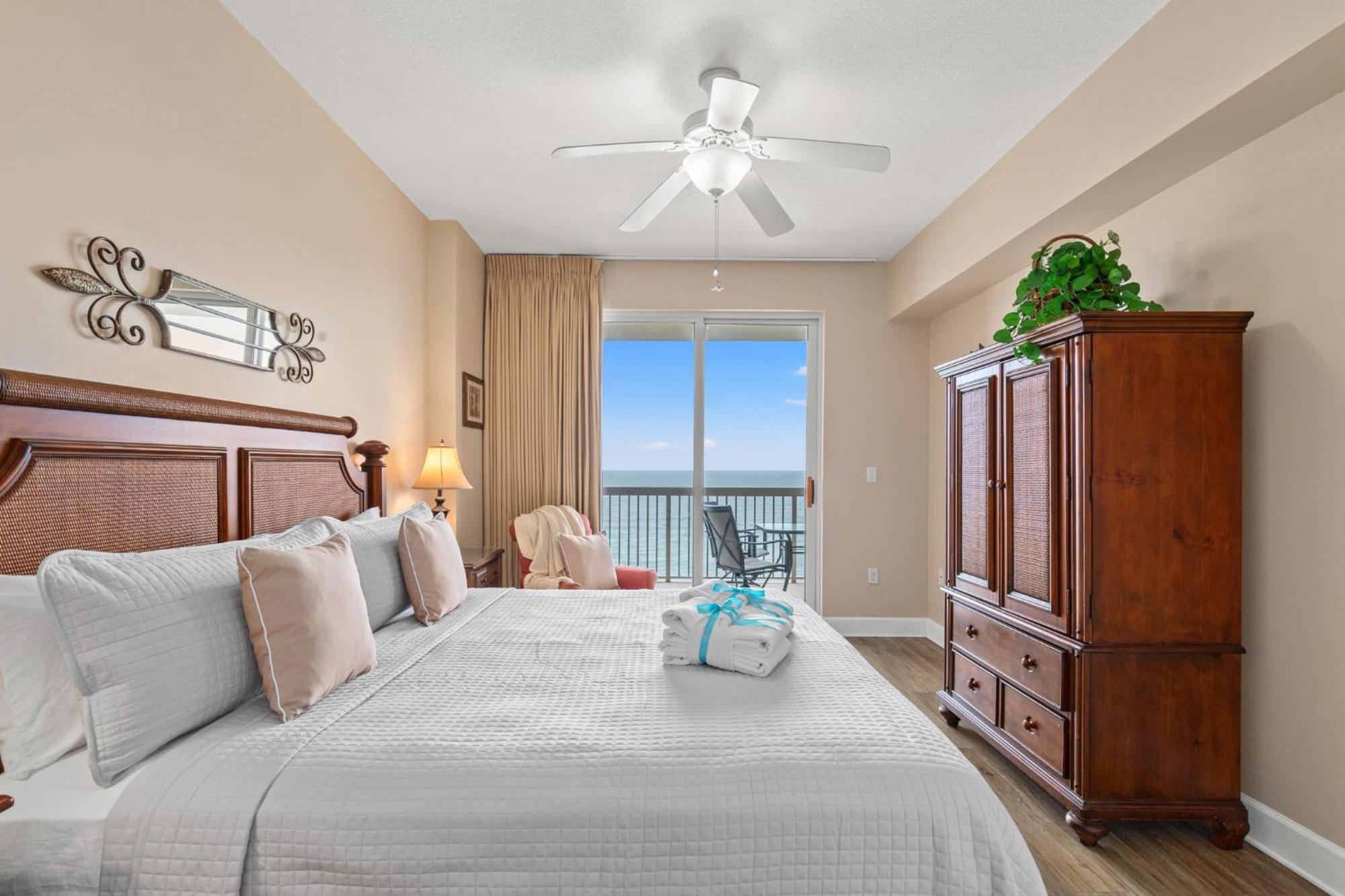 Gulf Front Master Br In Sunrise Beach With Amazing Views! Sleeps 7! Panama City Beach Exterior foto